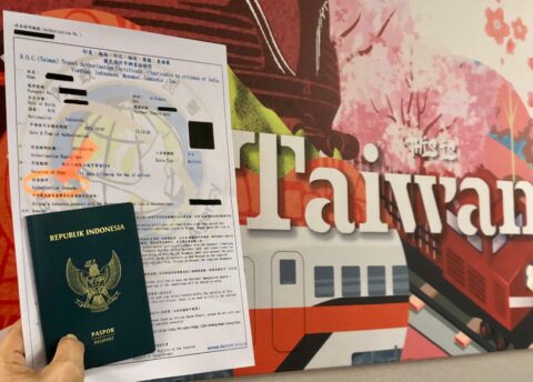 WNI Bebas Visa ke Taiwan