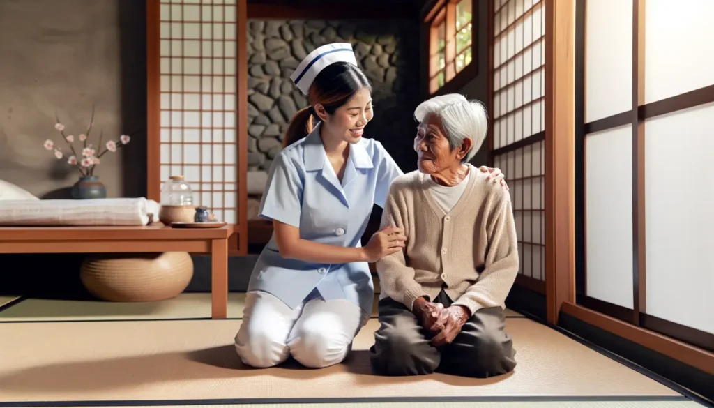 gaji perawat lansia di jepang