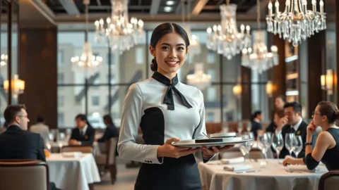 Gaji Pelayan Kafe di Inggris dalam Rupiah