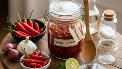 Cara Simpan Stok Sambal Tahan 6 Bulan untuk Perantau 2026